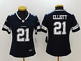 Women Limited Nike Dallas Cowboys #21 Ezekiel Elliott Navy Blue Vapor Untouchable Player Jersey,baseball caps,new era cap wholesale,wholesale hats